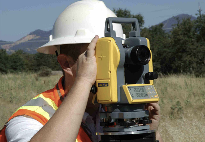 Théodolite numérique pour applications de construction - Spectra Précision DET-2 - robuste et précis_1