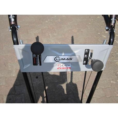 Balayeuse professionnelle thermique 6,5CV pour nettoyage et déneigement