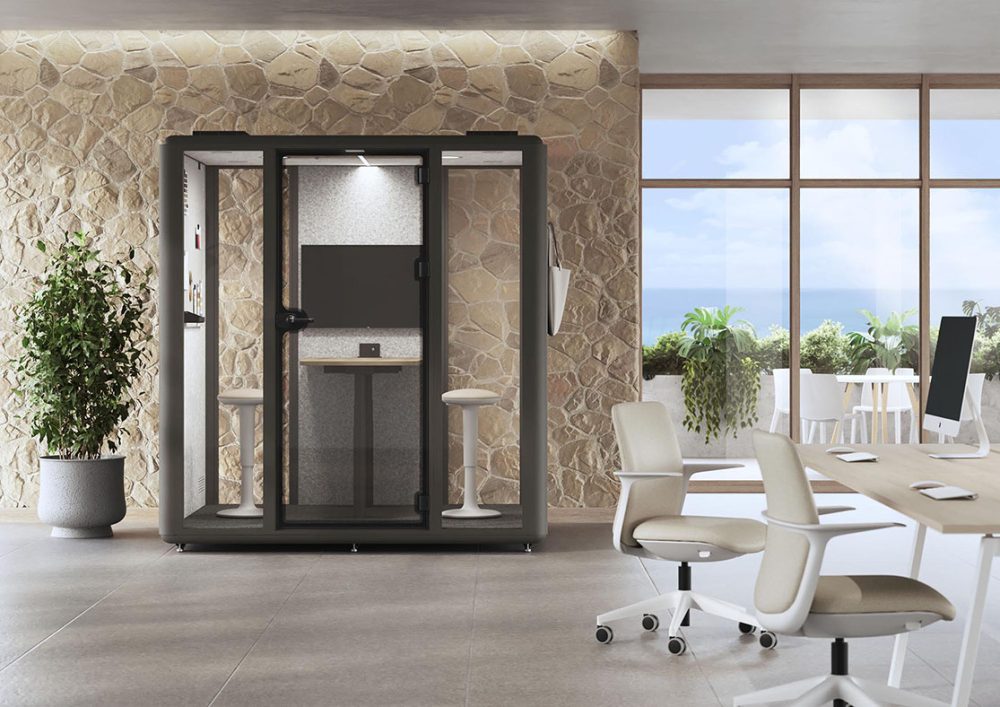 Cabine acoustique Plus grand, Plus polyvalent, Plus collaboratif - Domus L_1