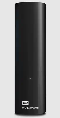 Western Digital Elements WDBWLG0200HBK-EESN disque dur externe 20 To USB Type-A 2.0/3.2 Gen 1 (3.1 G_1