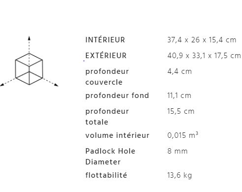 1450EU Valise Protector - Valise étanche Peli - Intérieur 37,4 × 26 × 15,4 cm - Étanche, résistante aux chocs et à la poussière_1