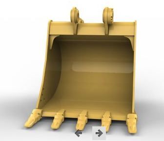 550-9347 godet d'excavation à usage normal - caterpillar finance france - 1100 mm (43 in) - capacité 0.8 m³_1