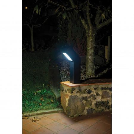 Borne Clina IP55 LED COB 6W 3000K - Aluminium noir - Éclairage extérieur_1