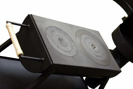 Cuisinière-fumoir à bois extérieure sans toit - Stropuva - Combustion continue et économique_1