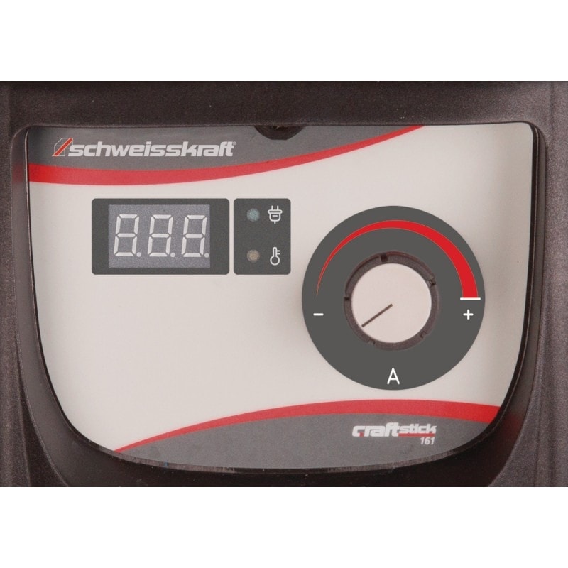 Poste à souder professionnel à électrodes Schweisskraft CRAFT STICK161 - 230V - IP21S - 1073161_1