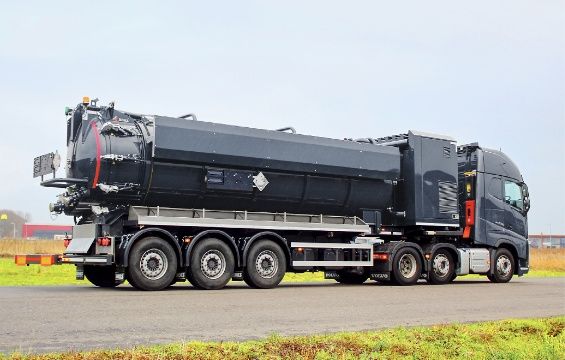 Ecovac Trailer - Remorque hydrocureur KOKS - citerne inox 23 m3 - sans réservoir d’eau de service_1