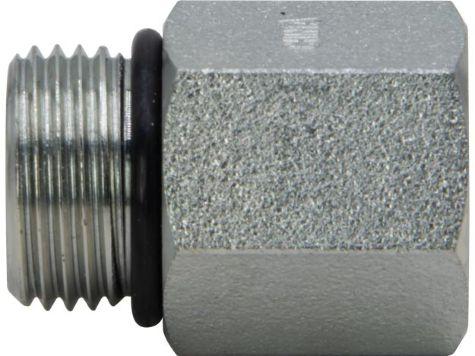 FZ2069, High Pressure Fitting, Adapter, 350 bar Maximum Operating Pressure, Connection from SAE #8 Male to 3/8