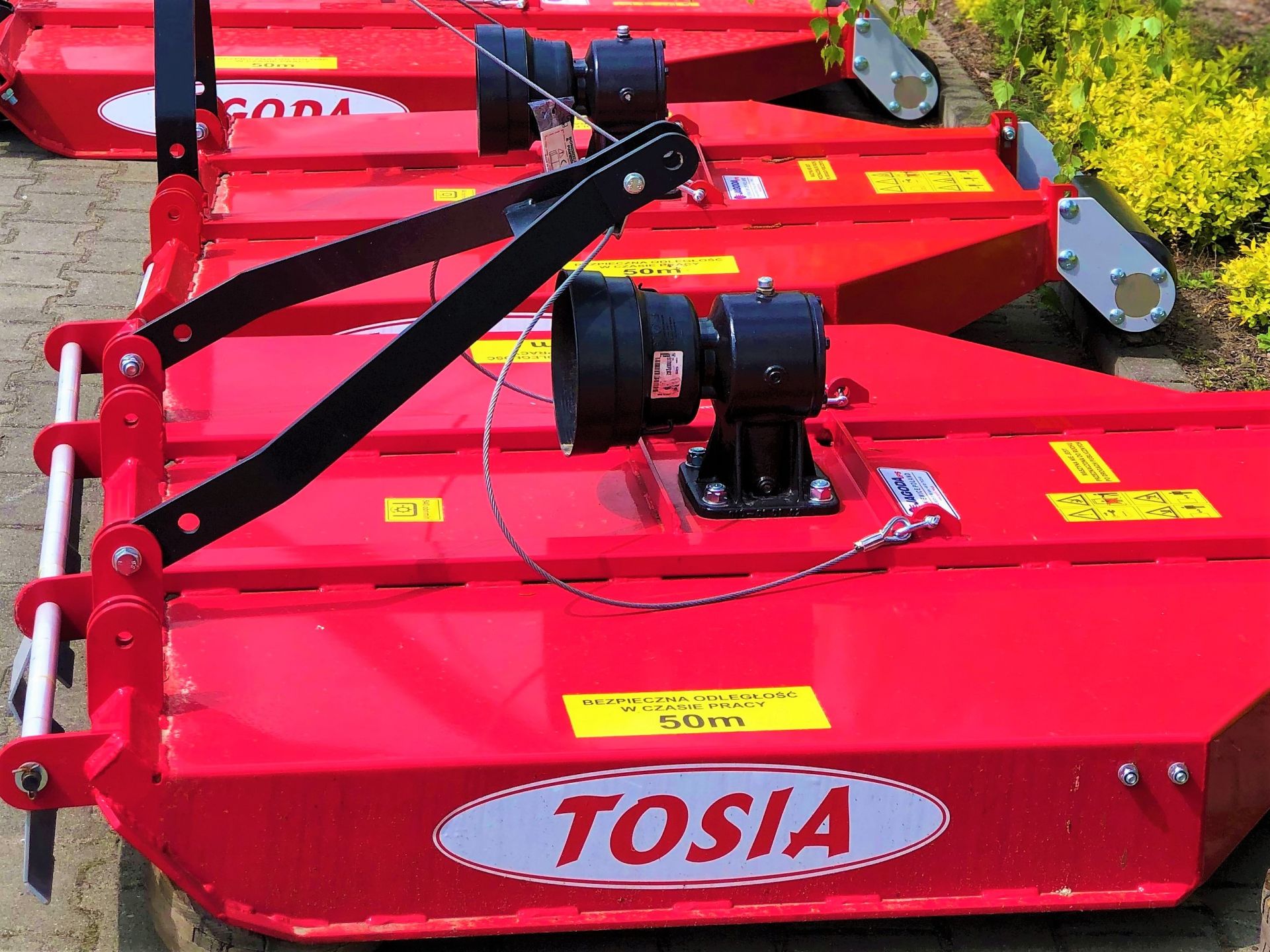 Gyrobroyeur 1.3 m Jagoda JPS Agromachines - 4 couteaux affûtés - Broyage herbe et branches jusqu'à 30 mm_1