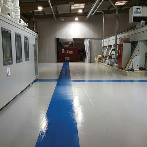 Peinture de sol - Epoxicote antidérapant rapide - 4L - Haute résistance - Séchage rapide_1