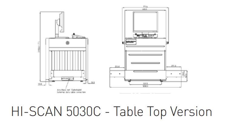 Système d'inspection à rayons X compact et mobile - HI-SCAN 5030C, idéal pour les entrées de bâtiments : palais de justice, écoles, lieux d'événements, stades_1