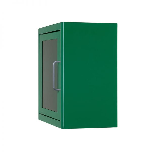 Armoire interieure en metal pour dae avec alarme, couleur vert_1