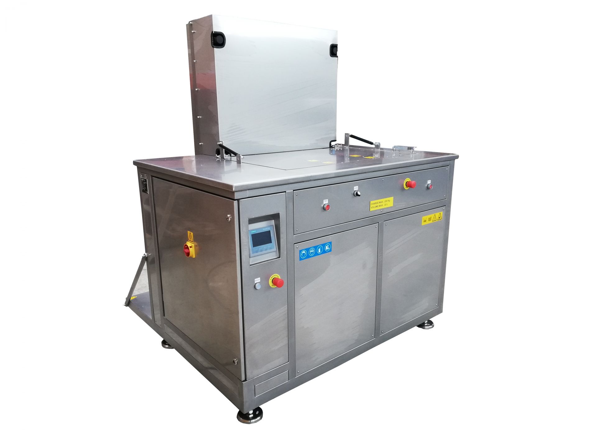Cuve ultrason industrielle 6000L - chargement par ascenseur, thermoplongeur et filtration - DELTA MA6000_1