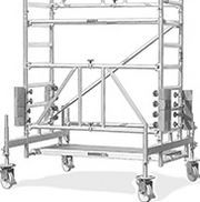 Échafaudage roulant aluminium - Kero - léger & solide - hauteurs de travail_1