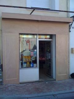 Façade de magasin - Twins Refit - habillage pour devanture commerciale_1