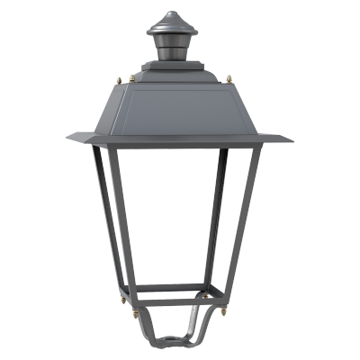 Luminaire d'éclairage public Palatine - LED - 100W en aluminium - Style rétro et technologie contemporaine_1