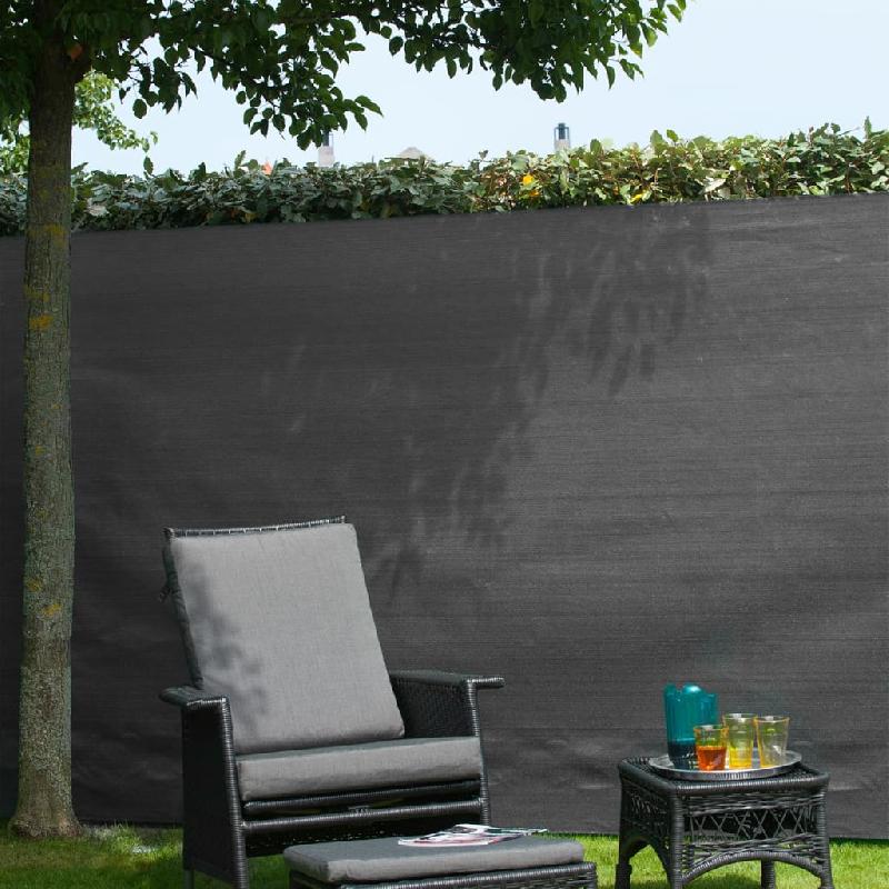 Nature brise-vue de jardin pe 1,5 x 5 m anthracite 428528_1