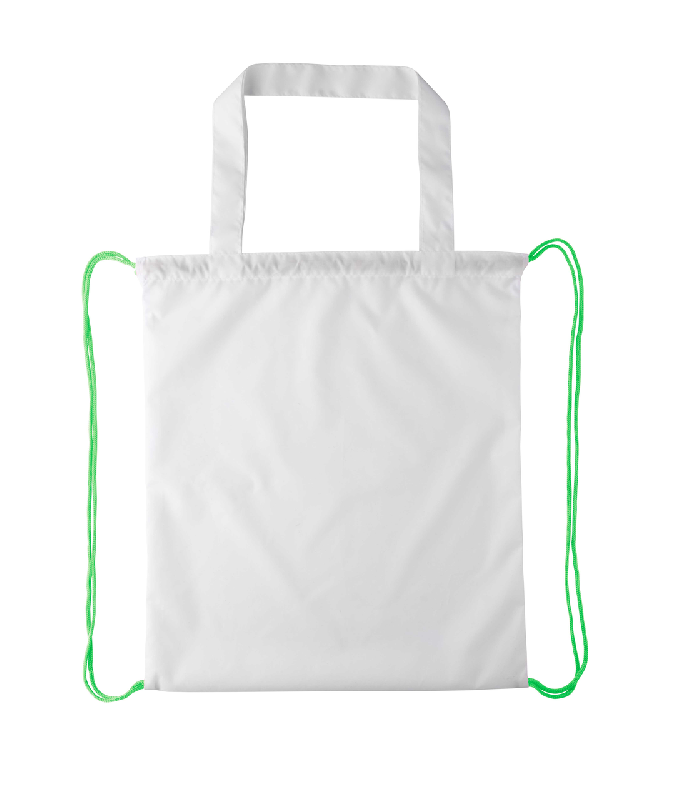 Sac piscine personnalisé - polyester 190T avec cordes colorées et anses longues - impression sublimation totale_1