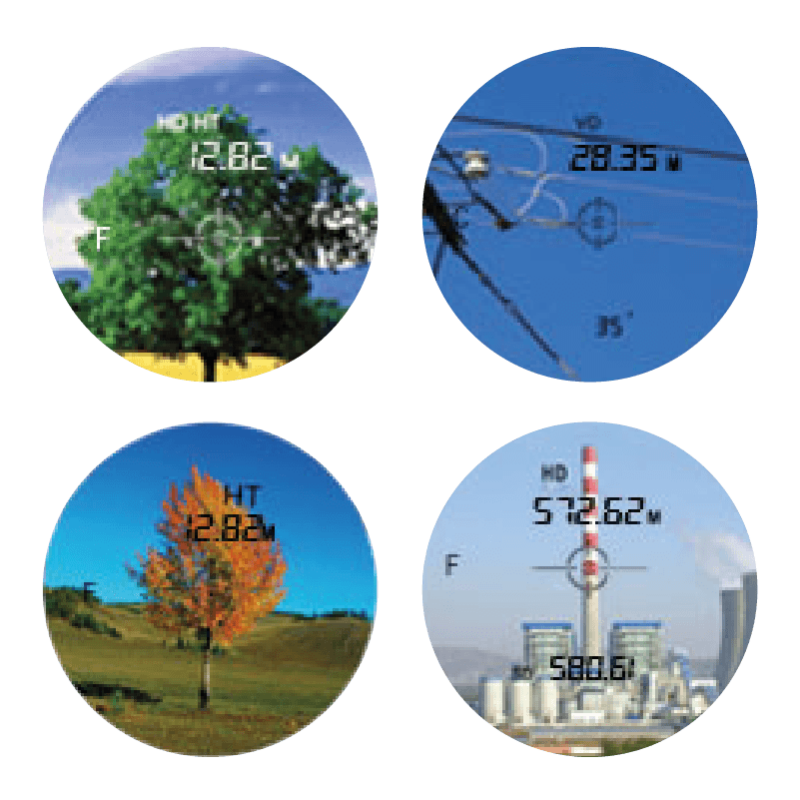 Télémètre laser destiné aux mesures de distance jusqu'à 2200m, avec une précision de +/- 30cm, de hauteur - XR1800C_1