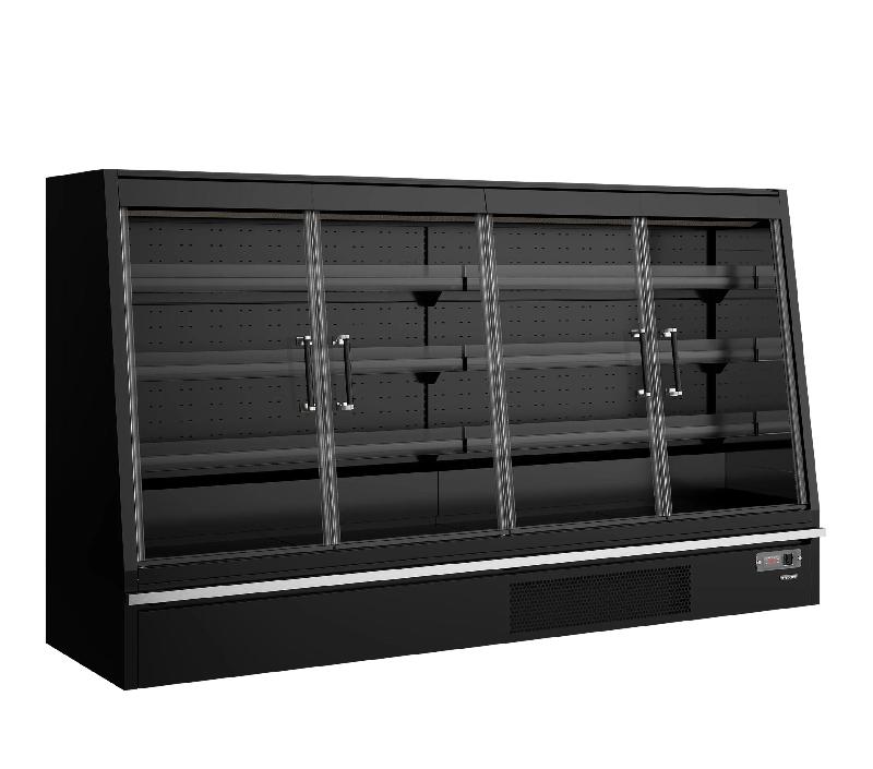 Vitrine réfrigérée pour supermarché Galaxy+ GPL26FGD Black L2580mm 48033 TEFCOLD_1