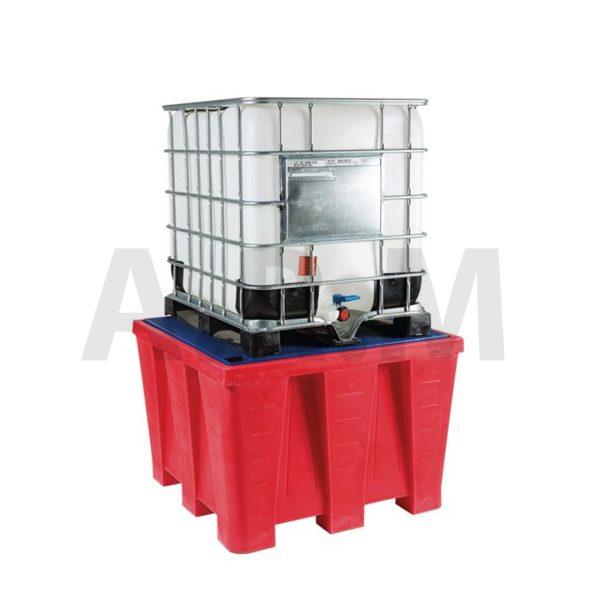 Bac de rétention  de futs pour liquides et produits chimiques dangereux_1