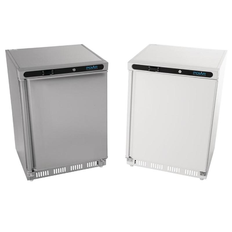 Dessous de comptoir réfrigéré positif blanc - 150L | Polar - PC001_1
