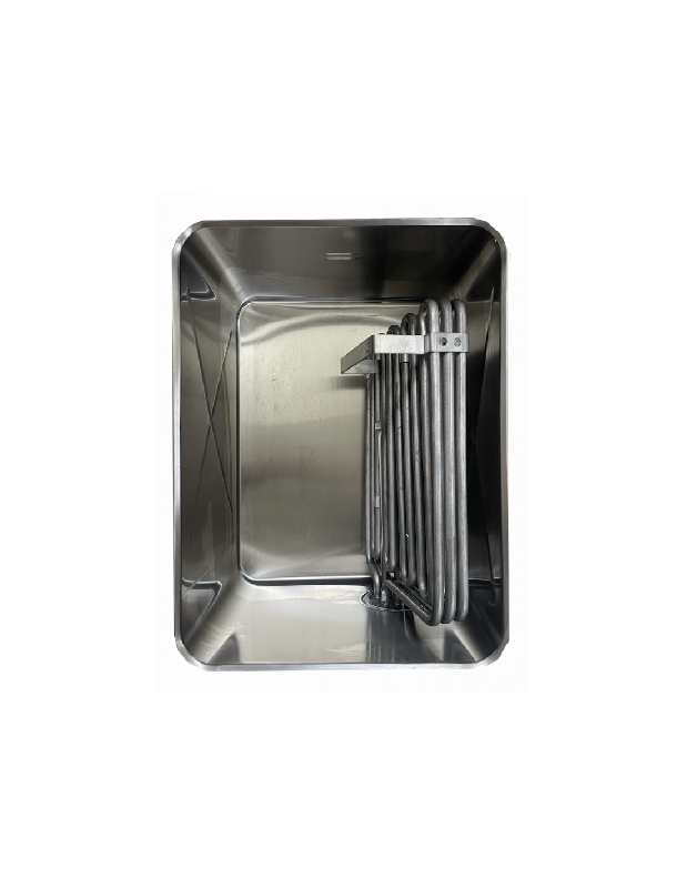 Friteuse électrique - 10 litres, acier inoxydable, vidange, thermostat de sécurité - MBM_1