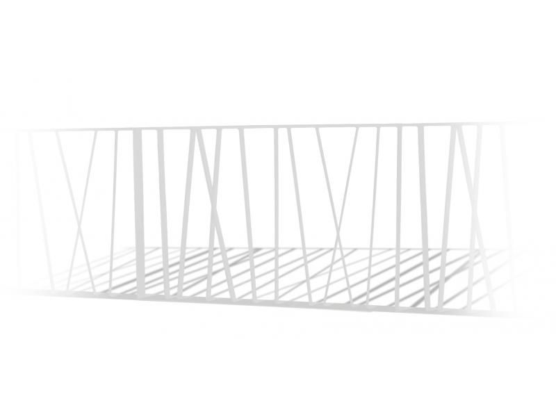GC3404 - Barrières urbaines Urban'NT en acier avec montants et main courante en fer plat_1