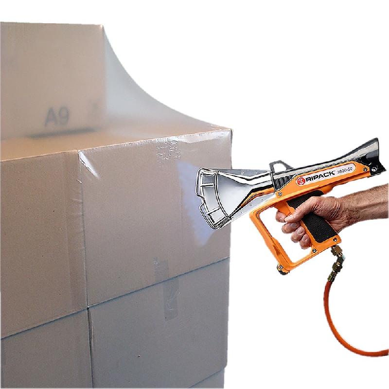 Housse thermo-rétractable en rouleau prédécoupé - Protection charges lourdes et instables - Référence HPE_1