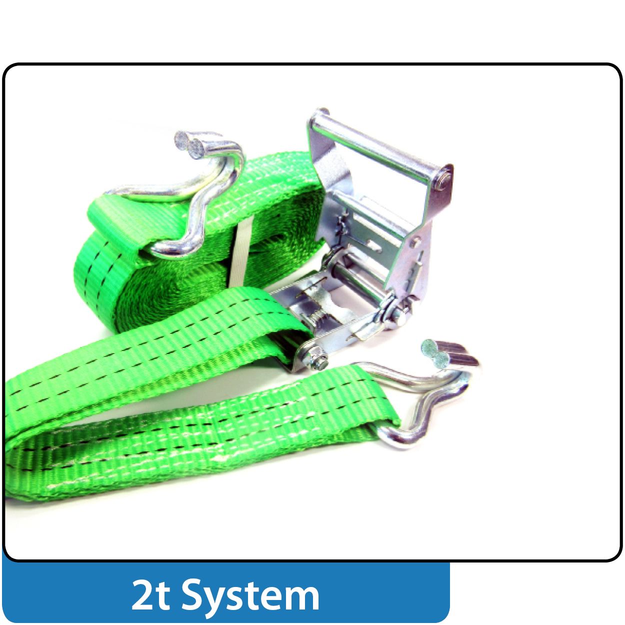 Tendeur à cliquet 2T - Tendeur d'arrimage pour transport et fixation_1