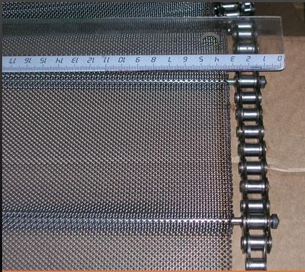 Artibande - Bandes transporteuses métalliques Tissmetal - Guidage simple - Décolmatage naturel et résistance à l'écrasement_1