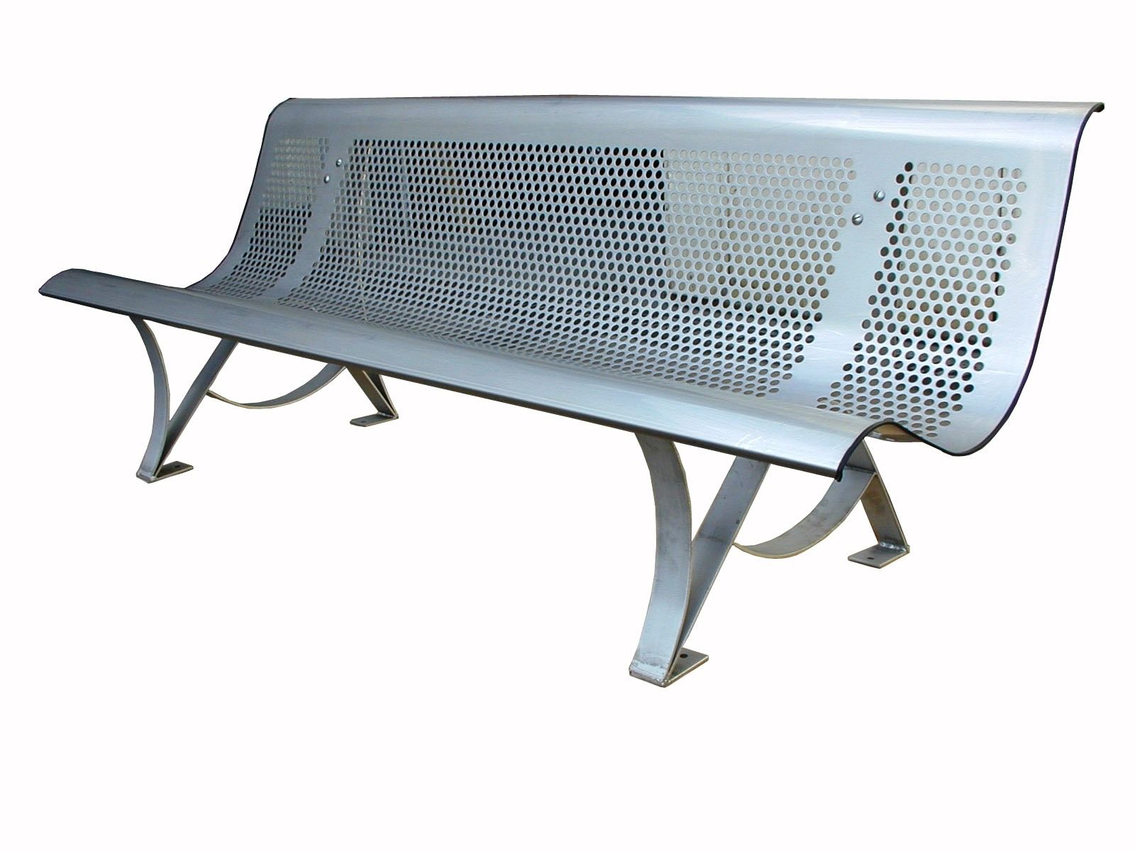 Banc public malmaison acier inox_1