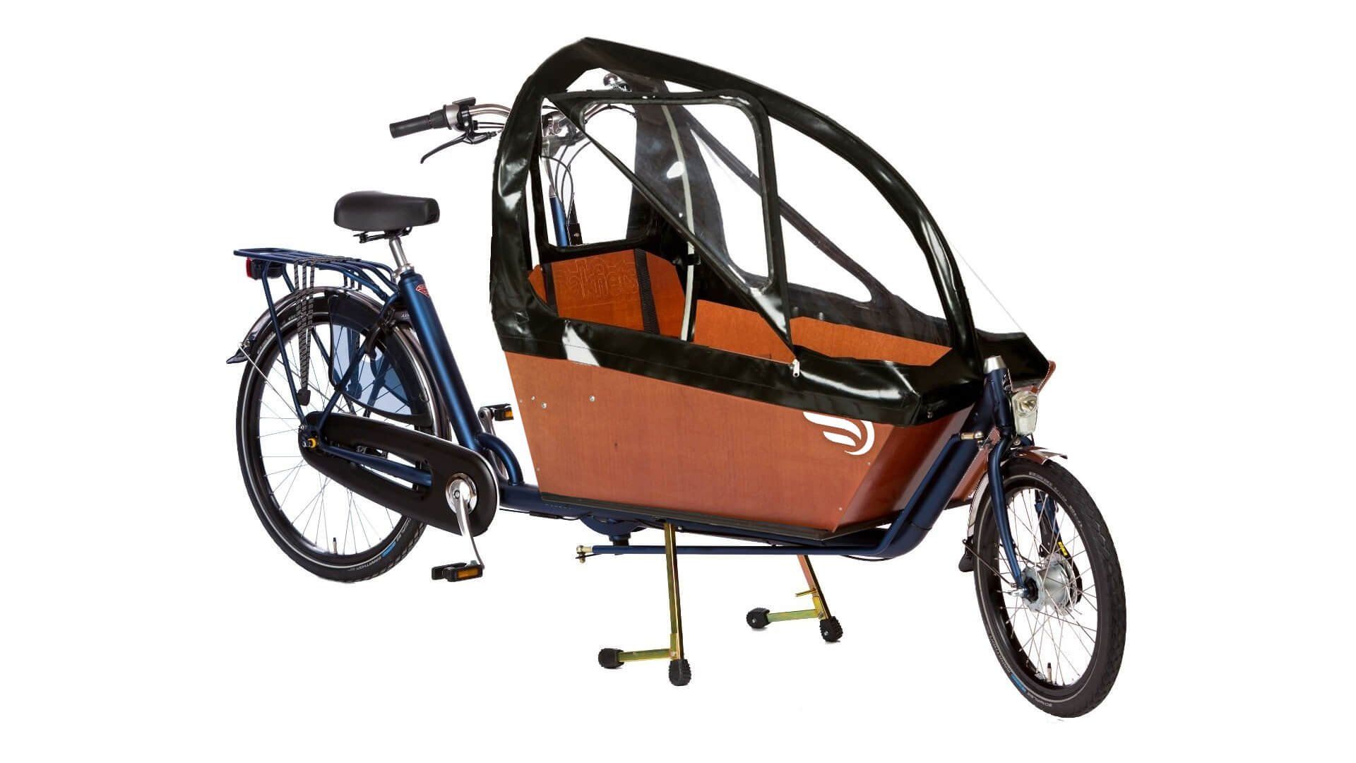 Biporteur Bakfiets Classic - Transport jusqu'à 3 enfants ou 80 kg de marchandises - Boîte Nexus 7 ou 8 vitesses_1