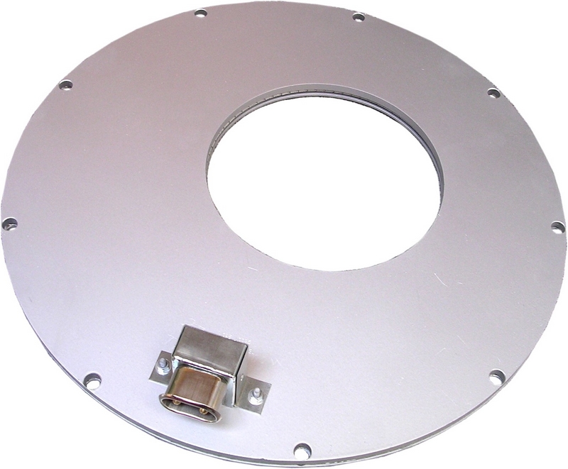 Résistances plates circulaires - Chauffage par conduction - Température max 350°C_1
