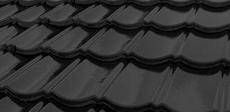 Tuiles en acier galbées classiques - Double structure brevetée anti-bruit - METROTILE® Thermolaqué XBOND ACOUSTIC_1