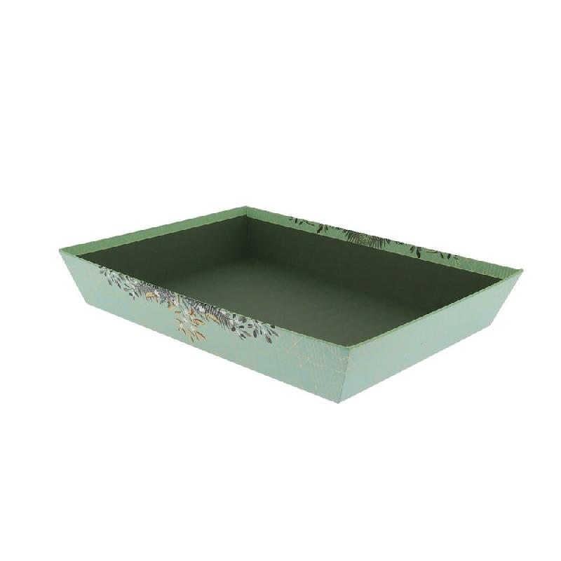 Corbeille rectangulaire Verdo grand modèle 36x27x6 cm - par 30_1