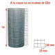 Grillage galva volière - maille 25x25 mm - hauteur 1 m - Référence 017-1050_1