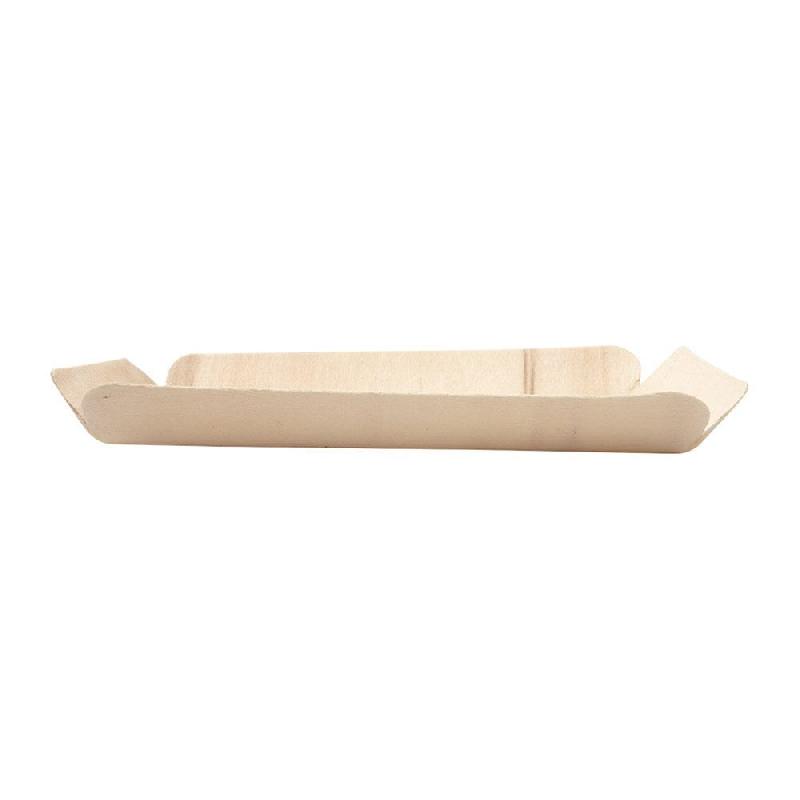 Barquette en bois de peuplier 15x11,5x1,5cm - par 50_1