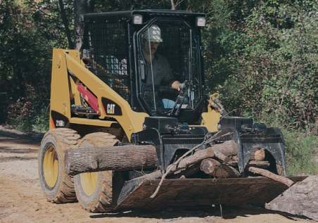 Chargeurs compacts rigides sur pneus caterpillar 216b série 3_1