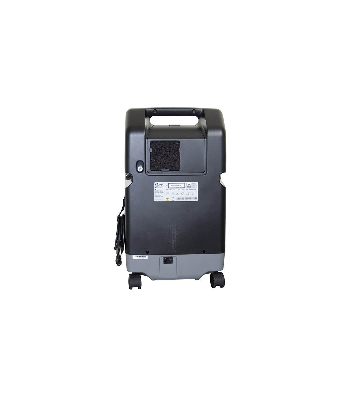 Concentrateur d'oxygène à roulettes - 1025 KS - Pureté O2 87% à 96% - Débit 2 à 10L/min - Drive Devilbiss_1