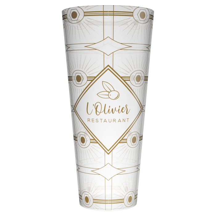 Gobelet personnalisé - 50cl translucide - Impression quadrichromie digitale_1