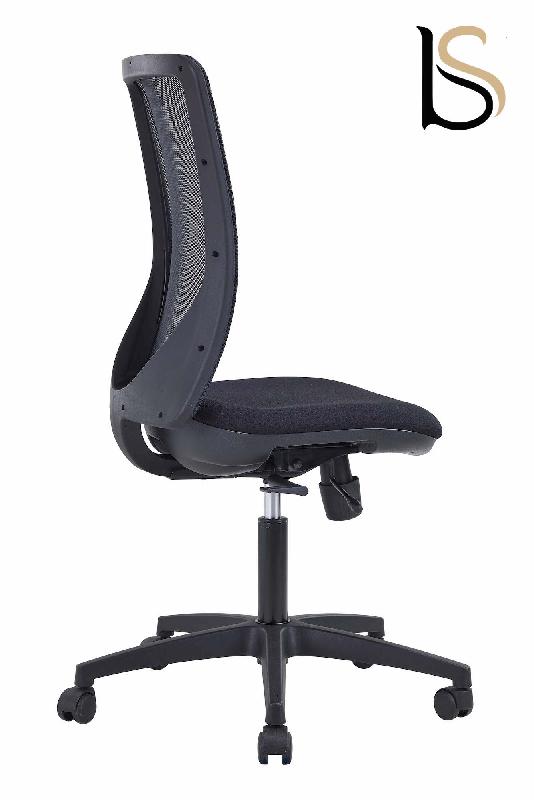 Siège de bureau dossier résille MAT - Bleu, Réglable hauteur_1