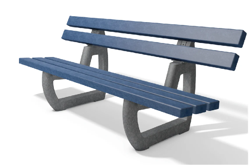 Banc COLOR plastique recyclé_1