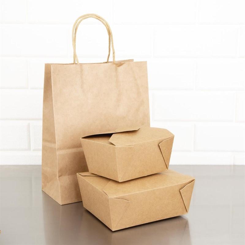 Boîtes repas en carton recyclable 600ml - Lot de 300 | Fiesta_1