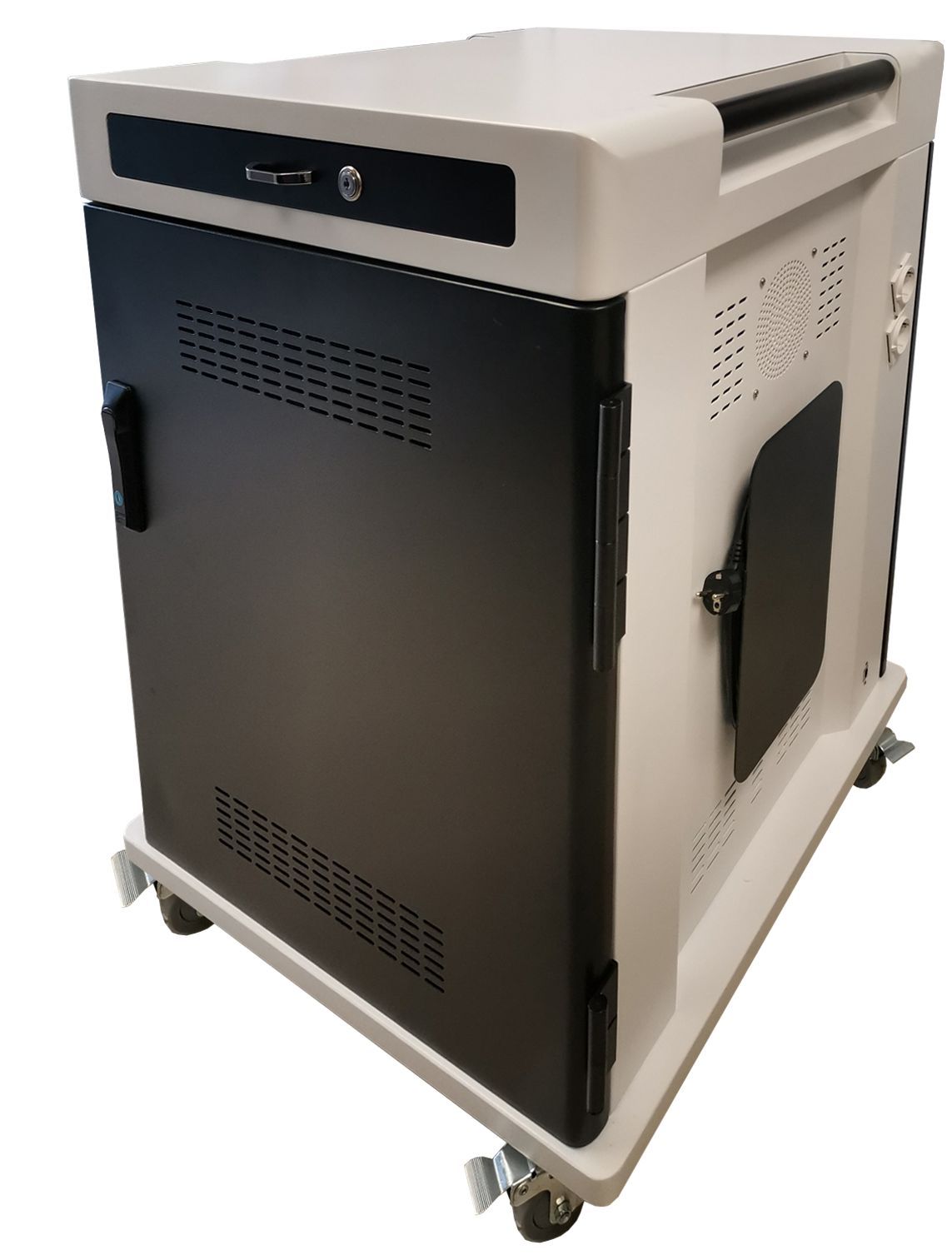 Chariot multimédia - 24 tablettes et/ou PC - Cartice 24 - Chargement sécurisé et intelligent_1