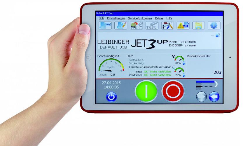 Imprimante à jet d'encre continu dévié LEIBINGER - JET3 UP_1