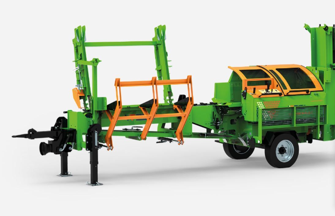 Combiné à bois de chauffage SpaltFix K-415 mobil - Posch - diamètre max 41 cm - longueur bûches 20 à 50 cm - puissance de fendage 15 t_0