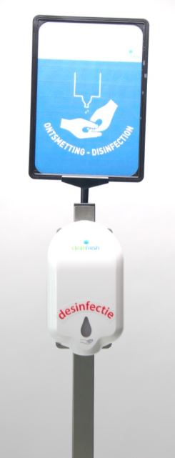 Distributeur automatique pour désinfectant, modèle sur pied_1