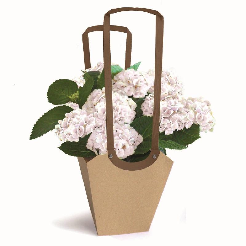 Sac intérieur plastifié kraft beige 6,5x6,5x13cm - par 10_1