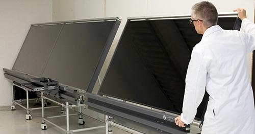 Table de câblage dynamique avec affichage numérique