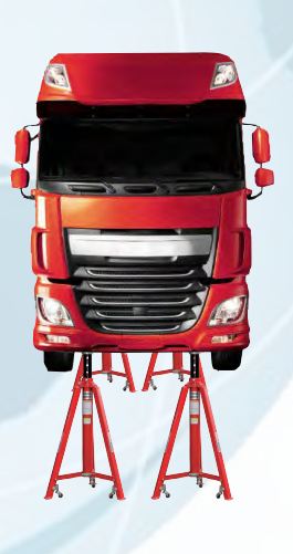 Tréteaux et chandelles equip'vi pour ateliers poids lourds : multipliez les postes de travail avec les chandelles hautes élévations !_1